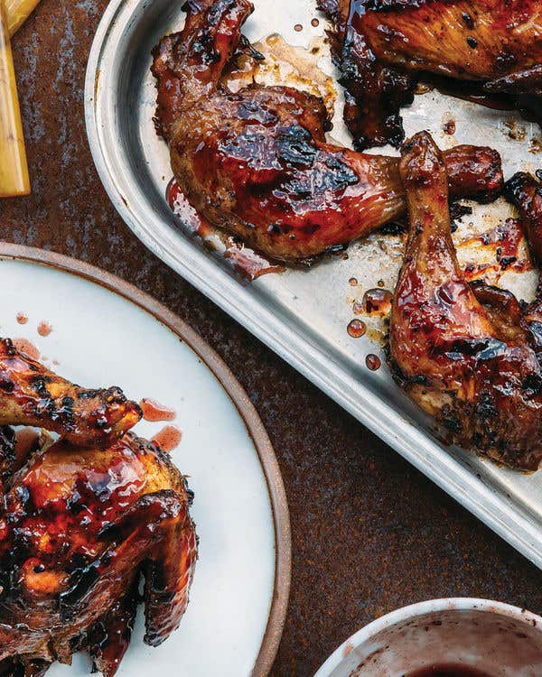 Blueberry Barbecue Chicken