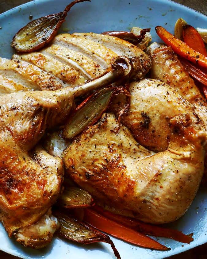 Fast and Juicy Roast Turkey in Parts