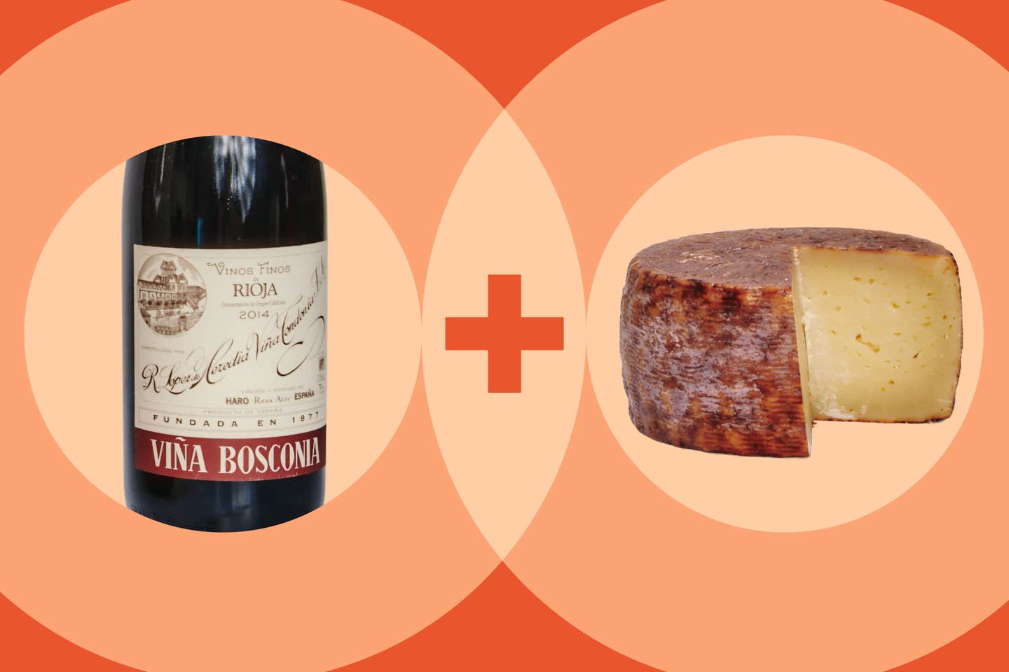 2014 R. López de Heredia Viña Bosconia Reserva, Rioja, Spain + Roth Cheese Canela