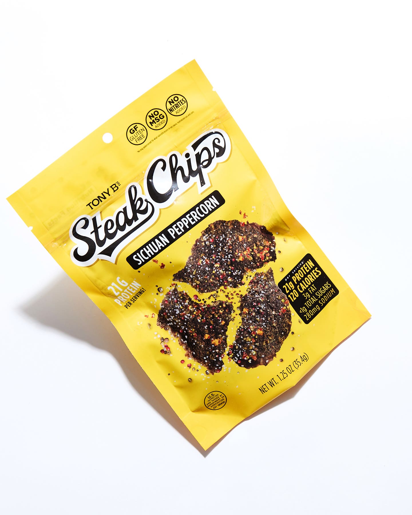 Tony B’s Steak Chips Peppered Chips Tony B’s Steak Chips Peppered Chips