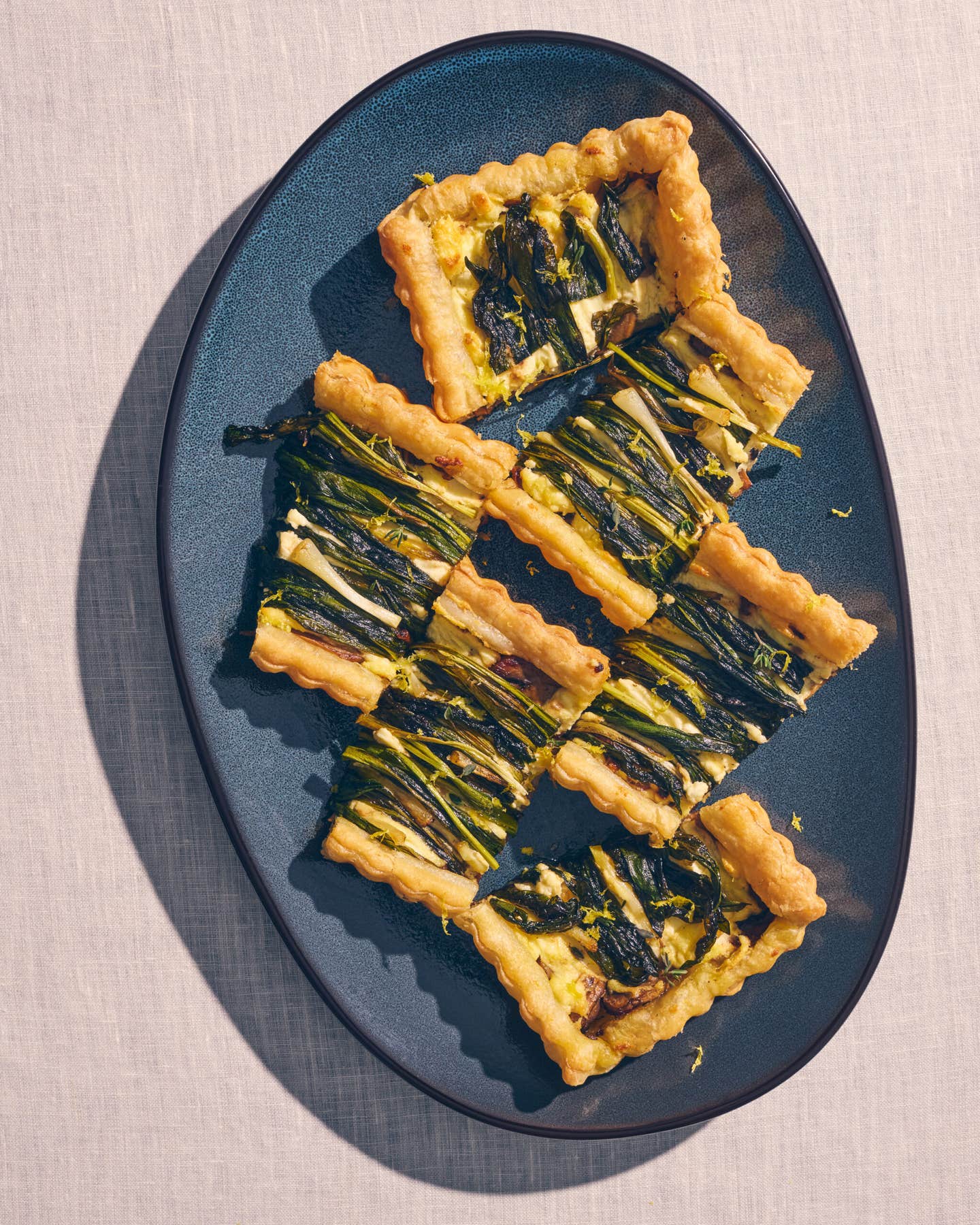 Ramp and Mushroom Tart