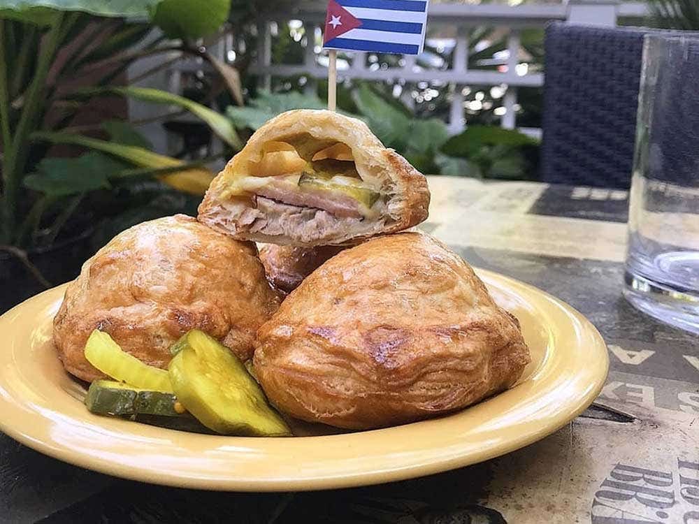 Cuban sandwich pastelitos